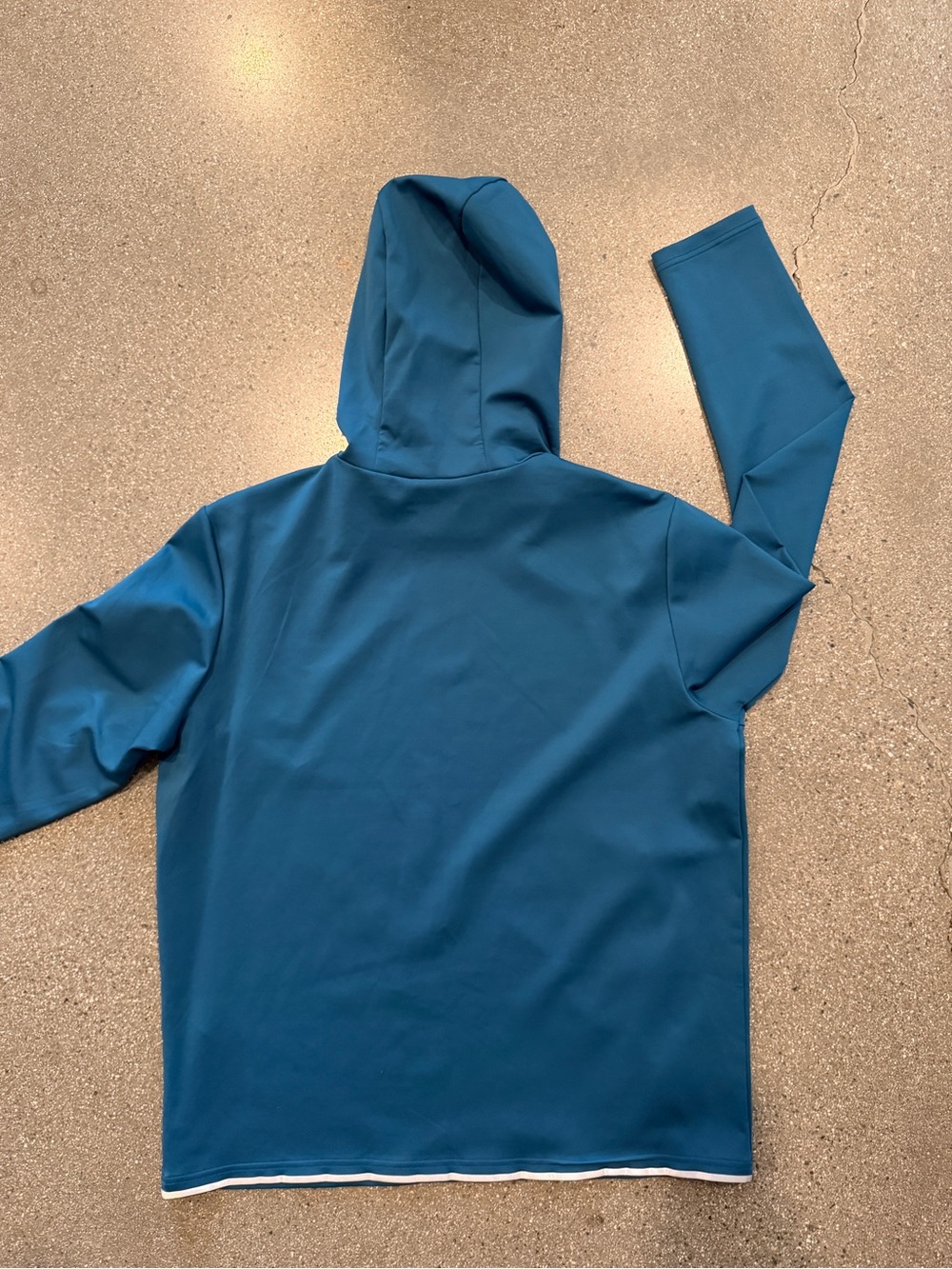 Greyson Blue Hoodie with Camo Lined Hood - Picture 3 of 3